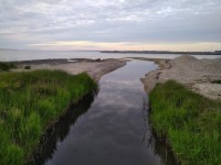 Zicht op water