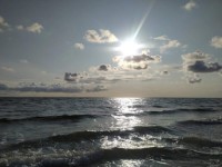 Zicht op water