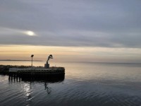 Zicht op water