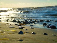 Zicht op water