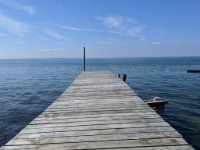 Zicht op water